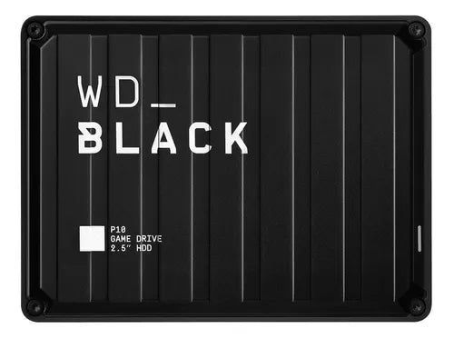 Disco Portátil WD BLACK P10  4TB BLACK