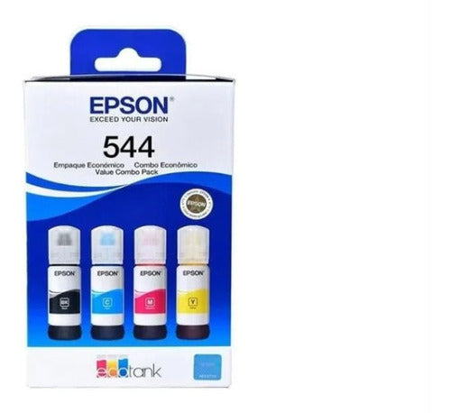 Pack de tintas Epson T544 4 colores Negro + Colores