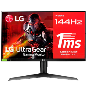 Monitor Gamer 27" UltraGear - Full HD, Panel IPS, 144Hz(1ms), HDR10, G-Sync y FreeSync Premium