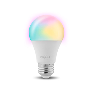 Ampolleta Nexxt E27 LED inteligente Wi-Fi Multicolor 9W 800lm