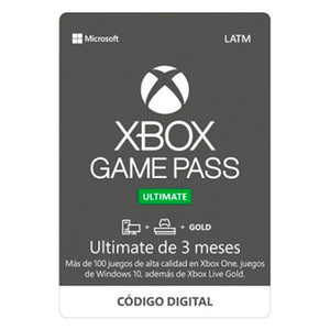 Suscripción Xbox Game Pass Ultimate 3 meses (Producto Digital)