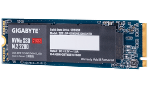 Unidad de estado sólido Gigabyte SSD NVMe de 256GB (M.2, NVMe)