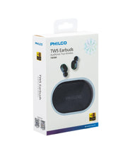 Cargar imagen en el visor de la galería, Audífonos Bluetooth Philco TWS EarBuds Negro TW5BK Recargables