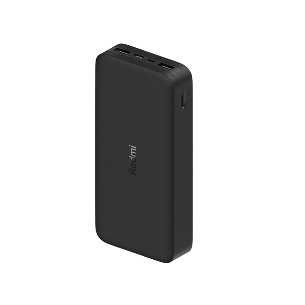 Batería externa Xiaomi 20000mAh Redmi 18W Fast Charge Power Bank Negro