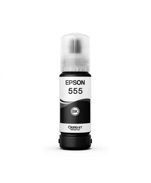 Botella de Tinta Epson T555 Negro