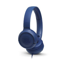 Cargar imagen en el visor de la galería, Audífono JBL Tune 500, In-Ear, Wired, Conector 3.5mm, Blue