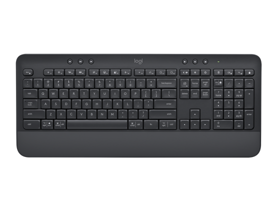 Logitech MX Keys S Combo Teclado y Ratón Inalámbrico Bluetooth con  Reposamuñecas Grafito, PcCompone