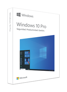 Microsoft® Windows 10 Profesional OEM 64 bit Español Caja - Sólo para equipos sin Windows