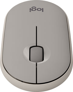 Mouse Logitech Pebble M350, Wireless, 3 Botones, 1.000 DPI, Arena