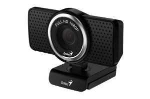 Cámara Web Genius ECam 8000, Graba en Full HD 1080p, Giro y tripode diseñado, Webcam