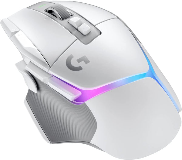 Mouse Gamer Logitech G502 X Plus, Wireless, 13 Botones, 25.600 DPI, Blanco