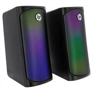 Parlantes para Computador HP DHE-6004, RGB, Bluetooth, Negro