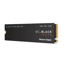 Cargar imagen en el visor de la galería, Unidad de Estado Sólido WD Black SN770, 1TB, M.2 PCIe 4.0, Lectura 5150 MB/s Escritura 4900 MB/s