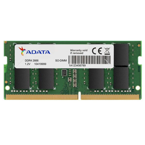 Memoria Ram DDR4 16GB 2666MHz ADATA, SO-DIMM, CL19, Non-ECC, 1.2V