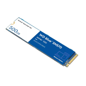 Unidad de Estado Sólido WD Blue SN570, 500GB, NVMe M.2, Lectura 3500 MB/s Escritura 2300 MB/s
