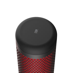 Micrófono para Streaming HyperX QuadCast, Omnidireccional, Sensor Silenciamiento LED, Negro