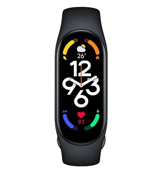 Smartwatch Xiaomi Smart Band 7, Pantalla 1.62" Full AMOLED, Correa Deportiva Negra