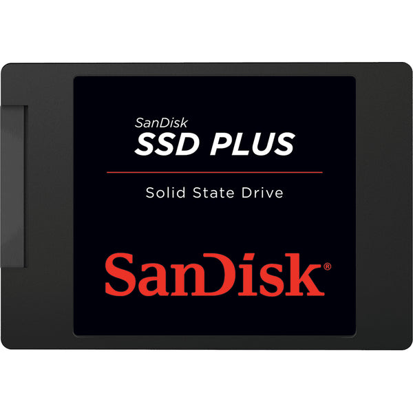Unidad SSD 240GB Sandisk Plus 2.5" Lectura 535 MB/s Escritura 450 MB/s