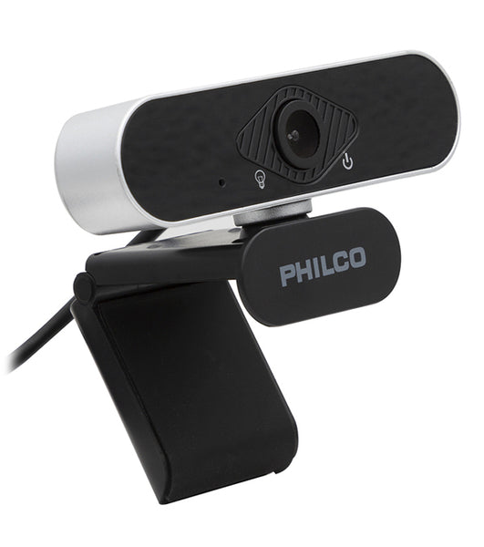 Webcam Philco 1080p, 30fps, Ángulo de Visión 110º