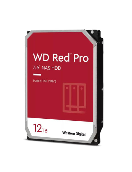 Disco Duro WD Red Pro NAS, 12TB, 3.5" SATA, 7200 RPM, Caché 64 MB