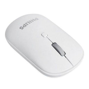 Mouse Inalámbrico Philips M403, 4 Botones, 2.000DPI, Dongle USB, Blanco