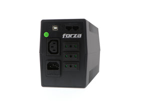 UPS Interactiva Forza SL-802UL-C, 800VA, 480W, 220V, Pantalla táctil de LCD, USB