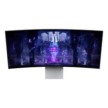 Cargar imagen en el visor de la galería, Monitor Gamer Samsung Odyssey OLED G8 Curvo de 34&quot;, 4K UHD, 175Hz, 0.1ms, Panel VA, FreeSync Pro